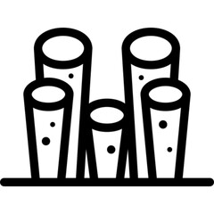 Coral Reef Vector Icon