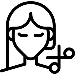 Cutting Scissors Vector Icon