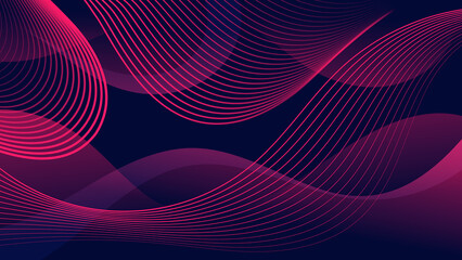 Fototapeta premium Elegant art background in pink and purple tones. Great illustration template for designing blogs, social media accounts, corporate design, advertising and other projects. 
