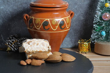 turron almendra navidad miel regalos