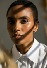 portrait of a young woman