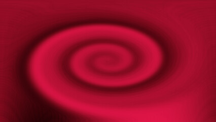 Deep Red and Burgundy Hypnotic Swirl Abstract Background.