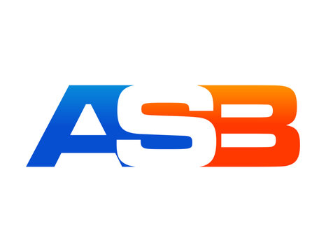 ASB MODERN LOGO,asb monogram logo,asb icon logo,asb initial logo,asb letter logo,asb alfabet logo,asb creative logo,asb connecting logo,asb connect logo
