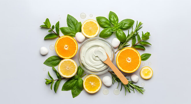 Citrus and Herb Skin Care Natural Beauty Treatment