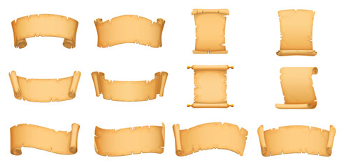 vintage paper scroll old manuscript treasure map