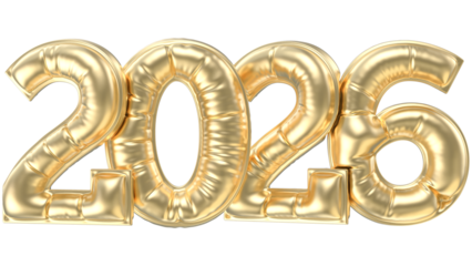 Golden 2026 numbers with bright fireworks in background, shiny festive new year design with sparkling lights, elegant holiday celebration scene