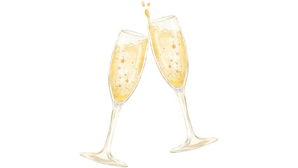 Golden Christmas tree decoration for 2026 holiday season, shiny festive pine with stars and lights, elegant golden new year celebration art