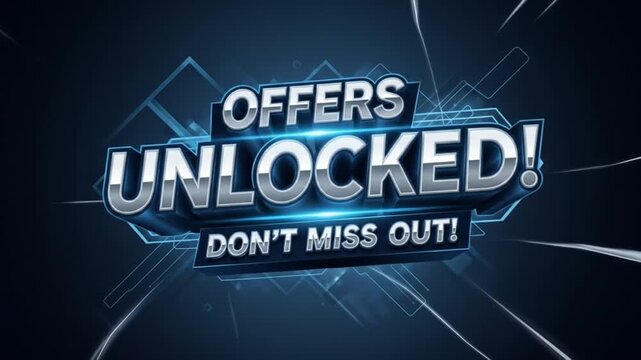 The image displays offers unlocked with the dont miss out message