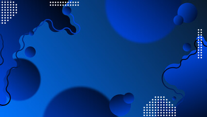 abstract Blue background gradient design vector illustrator wallpaper color geometrict Memphis creative  minimal trendy style