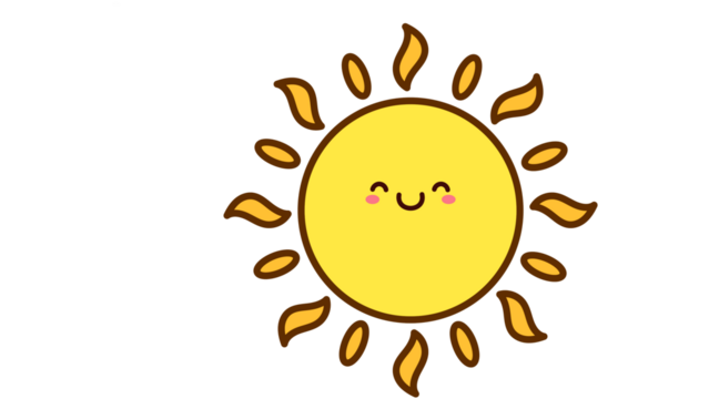 cute smiling sun, happy sun illustration, cheerful sunshine face, adorable sun character, bright yellow mascot, friendly sun drawing, cute weather symbol, joyful sun artwork, cartoon sunlight icon, wa