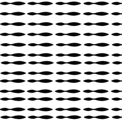 A set of wavy zigzag horizontal wiggly lines  Premium Vector