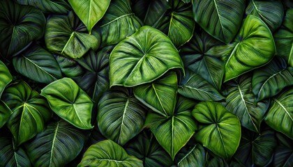 lush green foliage with vibrant leaves