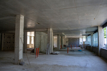 abandoned factory interior