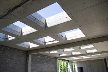 hole in a panel house