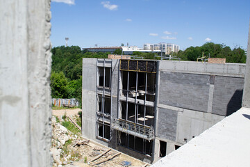 building under construction
