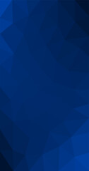 Obraz premium Blue Low Polygonal Mosaic Background Pixel Design Templates