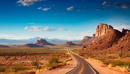 arizona desert landscape background