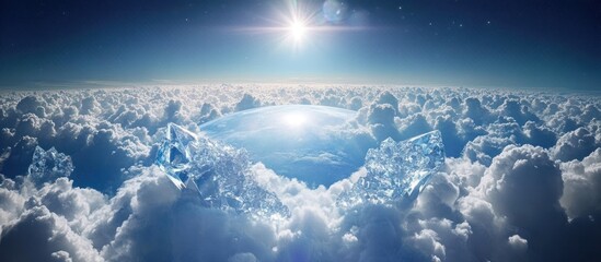 Cloudscape Above The World