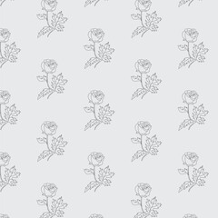 seamless pattern with flowers