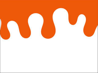 Wavy brown chocolate background with melting chocolate drops. Curved chocolate design concept. Melted chocolate wave texture.
