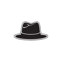 Minimalist Cowboy Hat Icon