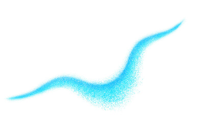 blue glitter wave light effect transparent illusration	