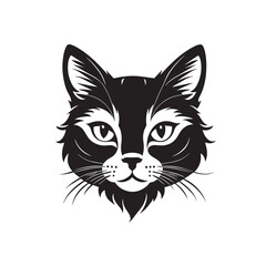 Various cat logo design
