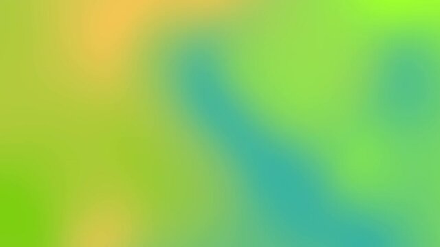 Blurry gradient background in green, yellow, and blue hues. Suitable for various design projects needing a soft, colorful backdrop.