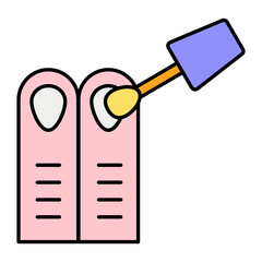 Beauty And Fashion or Cosmetic Flat Icons and Illustrations Pack