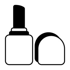 Fashion and Beauty or Cosmetic Glyph and Illustrations Icons Pack 