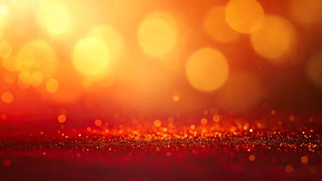 Warm glitter background