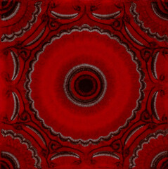 Rotes Kachelmuster