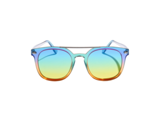  Minimalist Fashion Glasses with Rainbow Frames