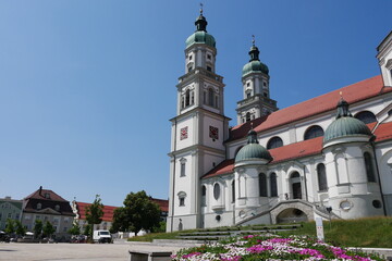 Obraz premium Basilika Sankt Lorenz in Kempten im Allgäu
