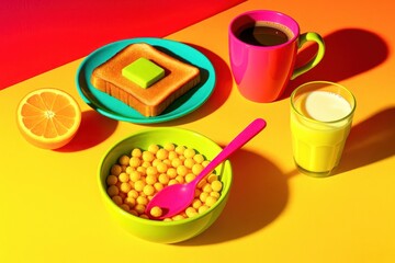 breakfast on a plate