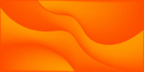 Abstract orange background with smooth 3D shapes and soft gradients. Vibrant modern design ideal for branding, digital art, or creative web projects.