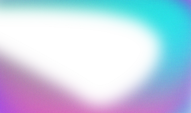 Abstract gradient swirl with neon teal purple and pink hues soft focus