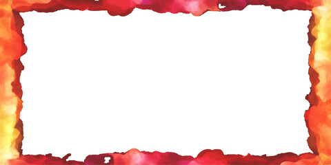 vector grunge frames. colorful ink brush stroke square border, rough watercolor rectangular frame with textured distressed torn paper edges. chalk texture, or charcoal sketch borders.