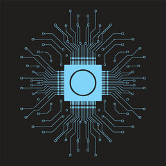 abstract technology circuit background