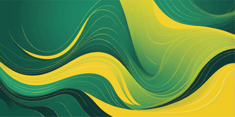 Abstract colorful wave pattern vector illustration for a modern business website banner design