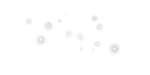 PNG White lens flare special effect, bokeh vector, transparent sunlight, sparkling glow, shining flare, magical glitter particles