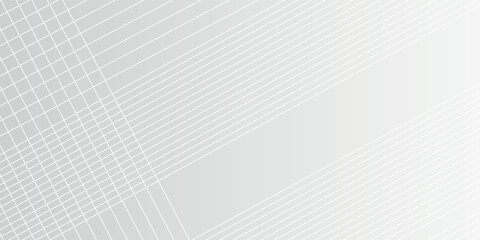 Fototapeta premium Modern abstract white grey banner background. Vector abstract graphic design