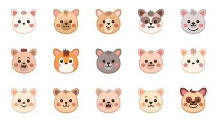 Obraz premium set of animals
