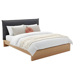 Modern Bedroom Furniture  on white background