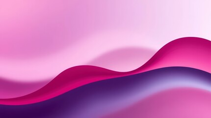 Abstract Pink and Purple Waves