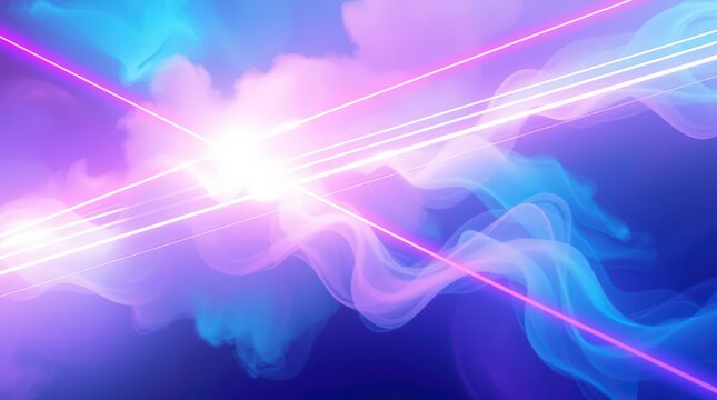 Abstract Light and Smoke