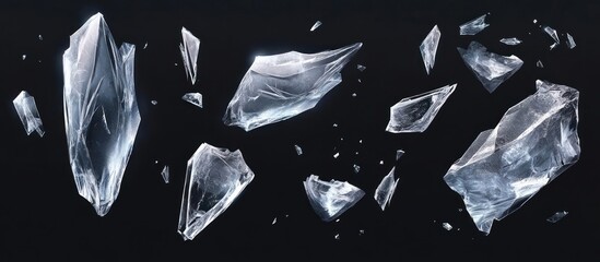 Shattered Ice Crystals