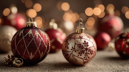 christmas decorations for christmas background           no logos no brands ar 169