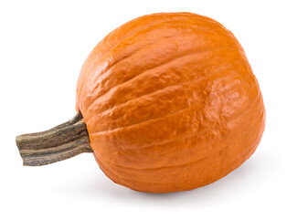 pumpkin isolated on white background. clipping path