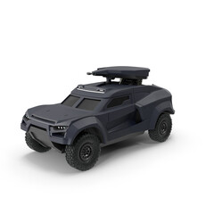 toy car isolated on white